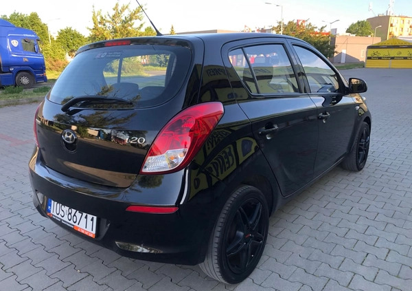 Hyundai i20 cena 23999 przebieg: 122321, rok produkcji 2013 z Legnica małe 172